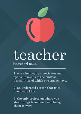 Funny Teacher Definition
