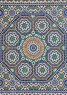 Artistic Fountain Tiles