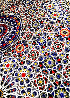 Colorful Tiles Decoration