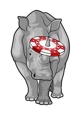 Rhino Poker Poker chips