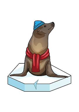 Seal Ice floe Beanie