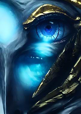 Blue eye of destiny