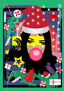 Girl with Chewing gum and