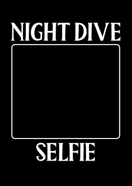 Night dive selfie