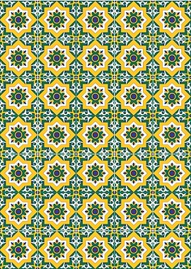 Tiles Decorative Poster