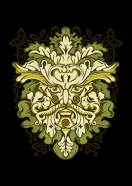 Pagan Green Man Celtic