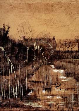 ditch1884 by Van Gogh