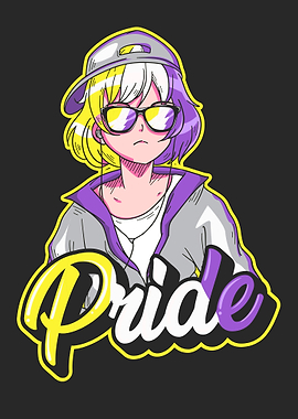Nonbinary Pride Japanese