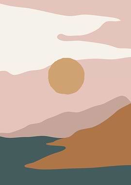 Mid century sun wild life