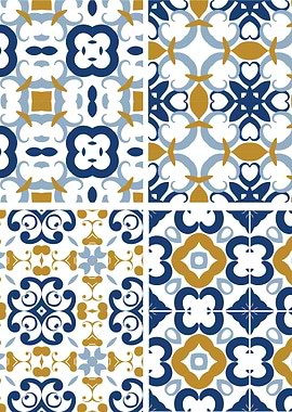 Mediterranean Blue Tile 99