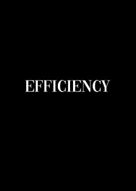 Efficiency