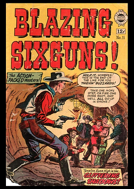 BLAZING SIXGUNS 11