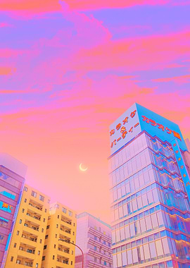 Pastel Buildings