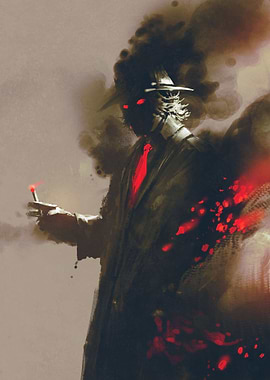 Mysterious cigarette