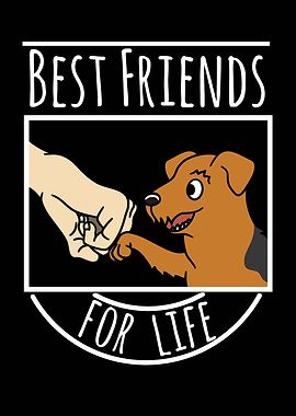 Airedale Dog Best Friends