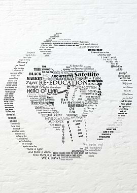 Rise Against Typographic