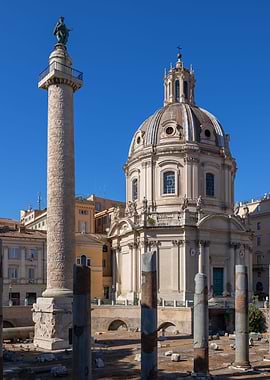 Trajan Column In Rome