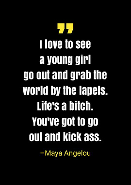 Maya Angelou quote