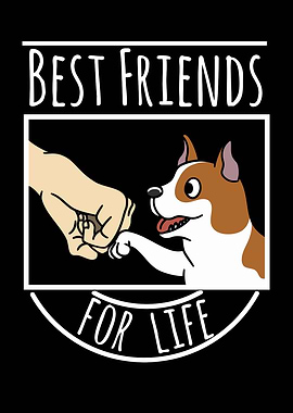 Amstaff Dog Best Friends