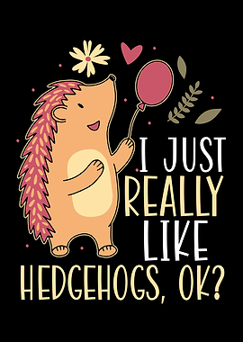 I Really Like Hedgehogs
