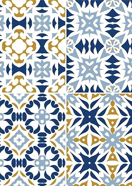 Mediterranean BlueTile 107