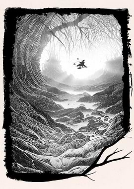 Weed Witch Smoke and Fly