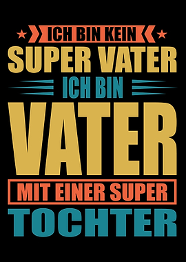 Papa Tochter Vater Super