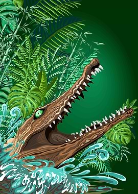 Crocodile Alligator Attack