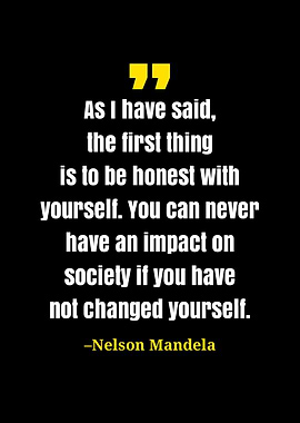 Nelson Mandela quote