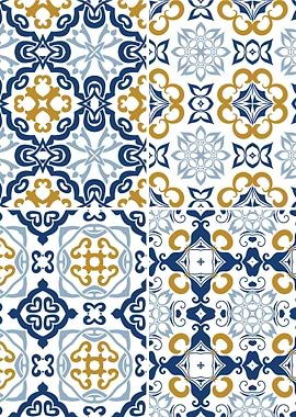 Mediterranean BlueTile 120