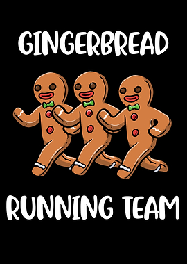 Gingerbread Man Running