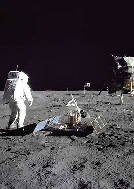 Astronaut on the Moon