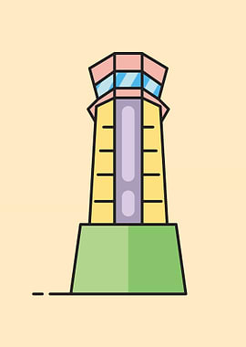 Tower building monument