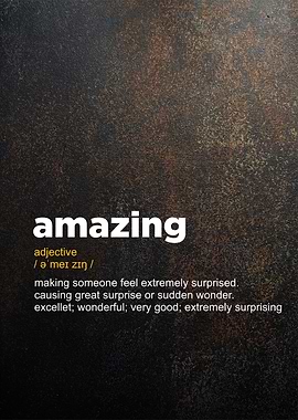 amazing definition