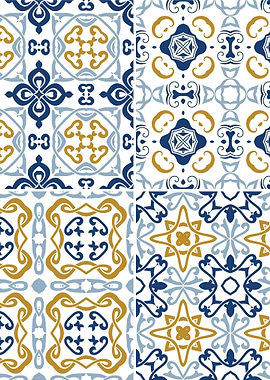 Mediterranean BlueTile 117