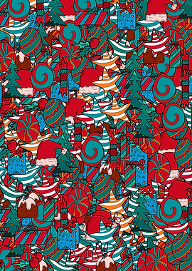 A Christmas pattern