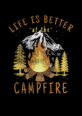 Campfire Quote Camping
