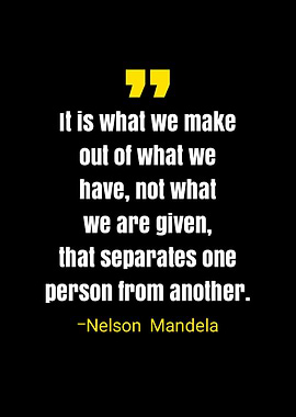 Nelson Mandela quote