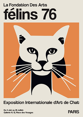 Cat Exhibition Poster