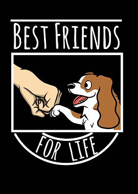 Cavalier Dog Best Friends