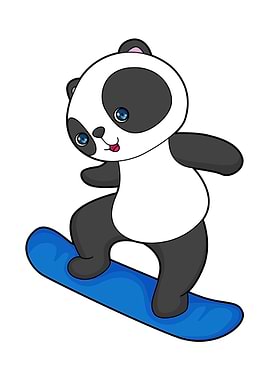 Panda Snowboard