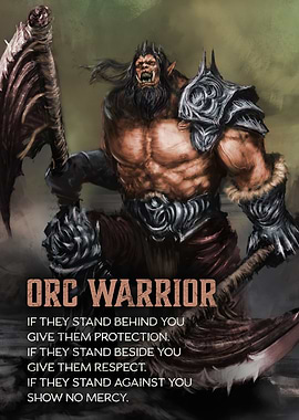 Orc Motivational Quote