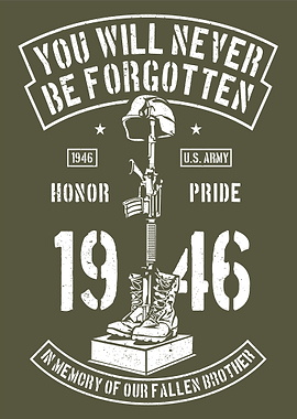 You will never be forgotte