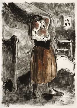 Woman Arranging Her Hair