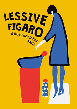 French Laundry Poster