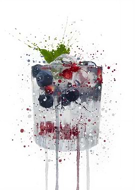Blueberry and Pomegranate