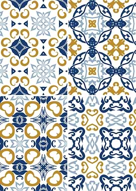 Mediterranean BlueTile 122