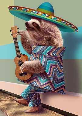 BUSKING SLOTH