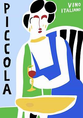 French Wine Poster