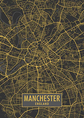 Manchester map